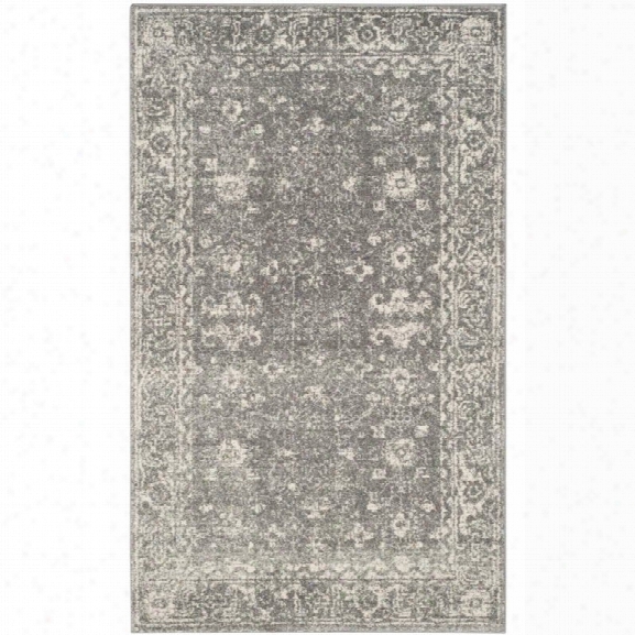 Safavieh Evoke 10' X 14' Power Loomed Rug In Gray And Ivory