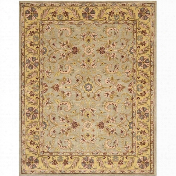 Safavieh Heritage Green Traditional Rug - 9'6 X 13'6