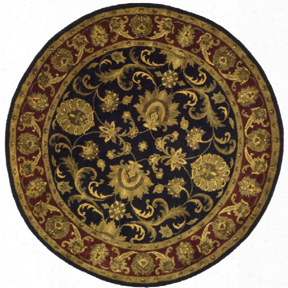 Safavieh Imperial 8' Round Hand Tufted Wool Rug