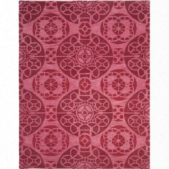 Safavieh Wyndham Red Contemporary Rug - 8'9 X 12'