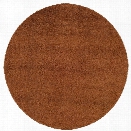 Oriental Weavers Loft Collection 8' Round Machine Woven Rug in Rust