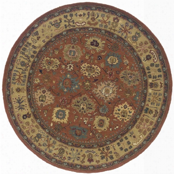 Oriental Weavers Windsor 7'6 Round Hand Tufted Rug In Pink