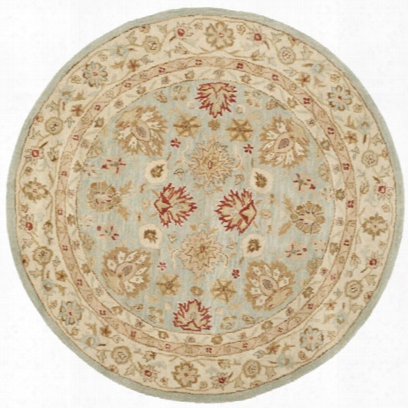 Safavieh Antiquity 10' Round Hand Tufted Wool Rug