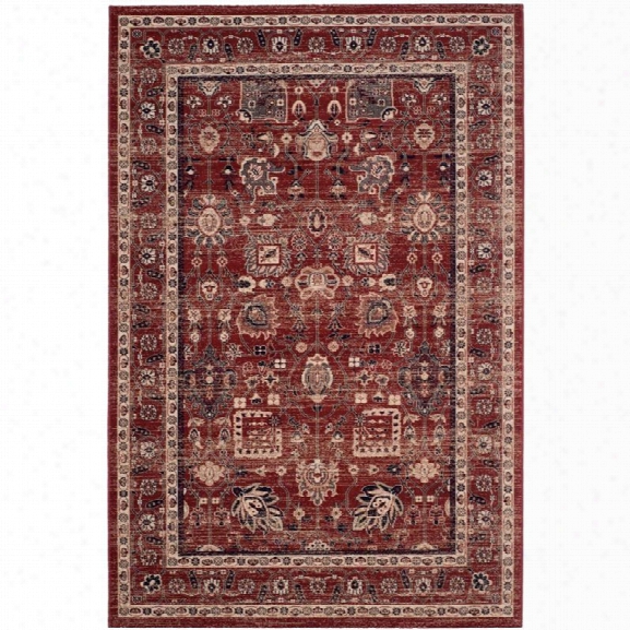 Safavieh Artisan 10' X 14' Power Loomed Rug In Rust And Rust