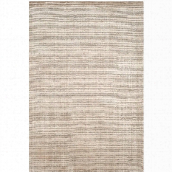 Safavieh Mirage 8' X 10' Loom Knotted Viscose Pile Rug In Silver