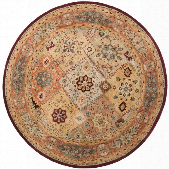 Safavieh Persian Legend 8' Round Hand Tufted Wool Rug