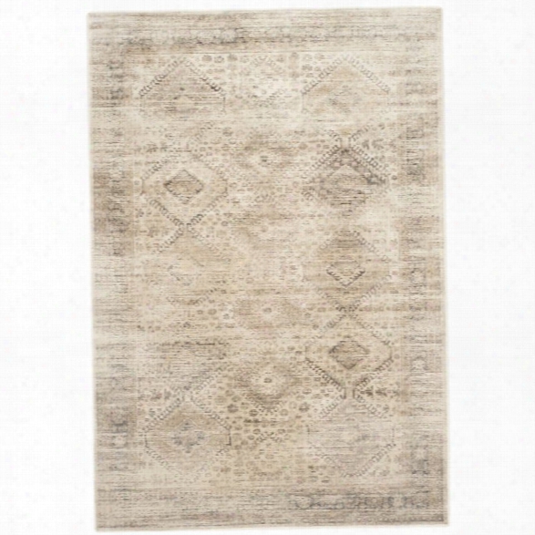 Safavieh Vintage 11' X 15' Power Loomed Viscose Pile Rug In Stone