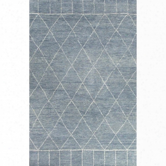 Jaipur Rugs Nostalgia 8' X 10' Hand Knotted Wool Rug In Blue And Ivory