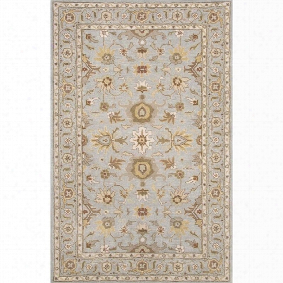 Jaipur Rugs Poeme 9' X 12' Hand Tufted Wool Rug In Blue And Brown