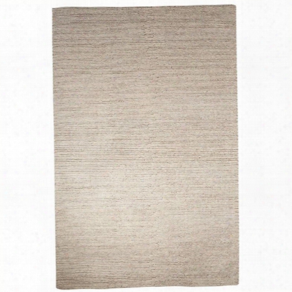 Jaipur Rugs Sandia 5' X 8' Solids Handloom Wool And Viscose Rug In Tan