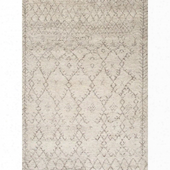 Jaipur Rugs Zuri 9'6 X 13'6 Hand Knotted Wool Rug In Ivory And Gray