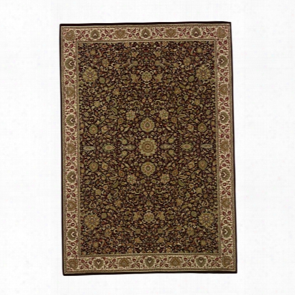 Oriental Weavers Ariana 10' X 12'7 Machine Woven Rug In Brown