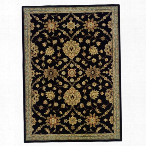 Oriental Weavers Nadira 9'10 X 12'5 Machine Woven Rug In Black