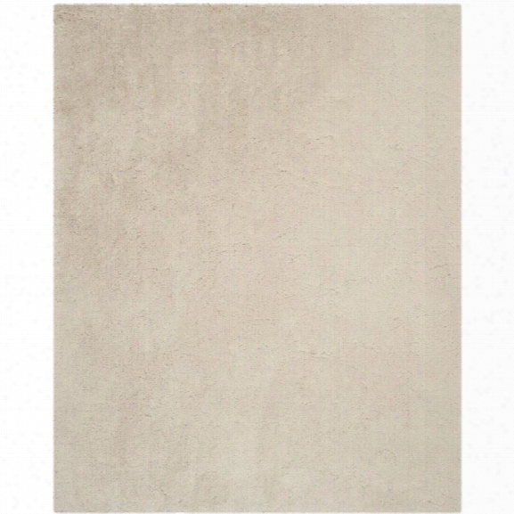 Safavieh Arctic Shag 8'6 X 12' Hand Tufted Polyester Rug In Beige