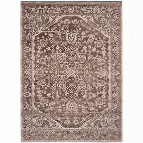 Safavieh Artisan 10' X 14' Power Loomed Rug In Brown And Ivory