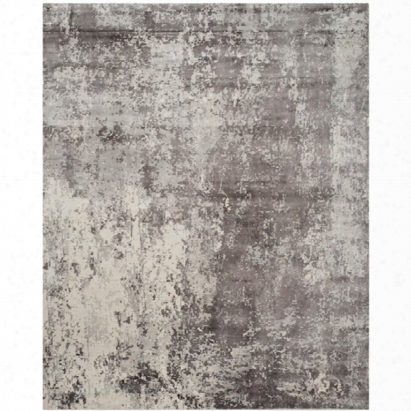 Safavieh Mirage 9' X 12' Loom Knotted Viscose Pile Rug In Gray