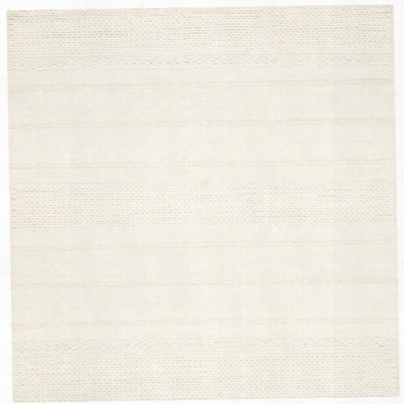 Safavieh Natura 8' Square Hand Tufted Wool Pile Rug In Natural