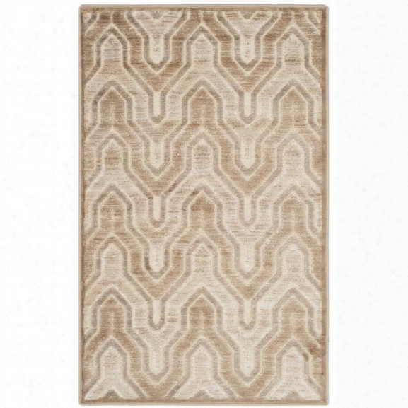 Safavieh Paradise 8' X 11'2 Power Loomed Rug In Caramel And Cream