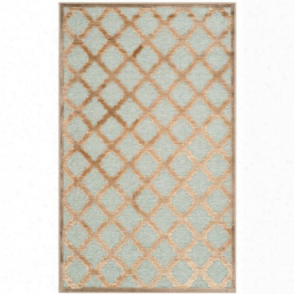Safavieh Paradise 8' X 11'2 Power Loomed Rug In Mouse And Aqua