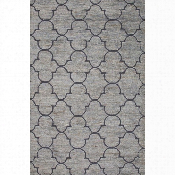 Jaipur Rugs Ithaca 9' X 13' Naturals Jute And Wool Rug In Blue