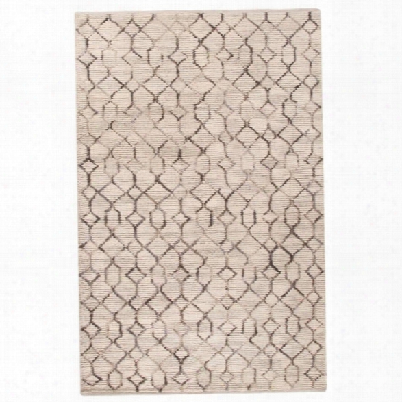 Jaipur Rugs Luxor By Nikki Chu 9' X 12' Naturals Wool Rug In Ivory