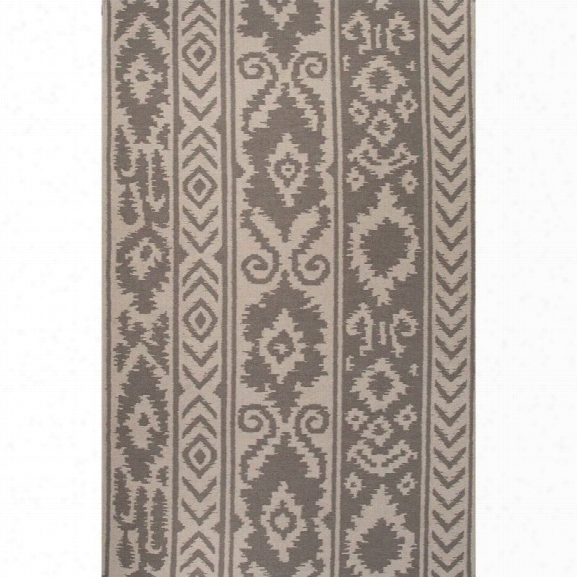 Jaipur Rugs Urban Bungalow 8' X 10' Flat Weave Wool Rug In Gray