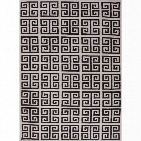 Jaipur Rugs Urban Bungalow 9' X 12' Flat Weave Wool Rug In Ivory