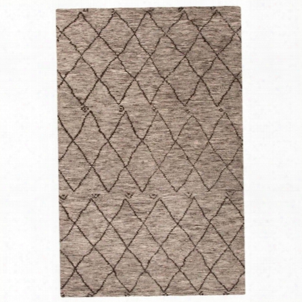Jaipur Rugs Zuri 9' X 12' Hand Knotted Wool Rug In Natural And Brown