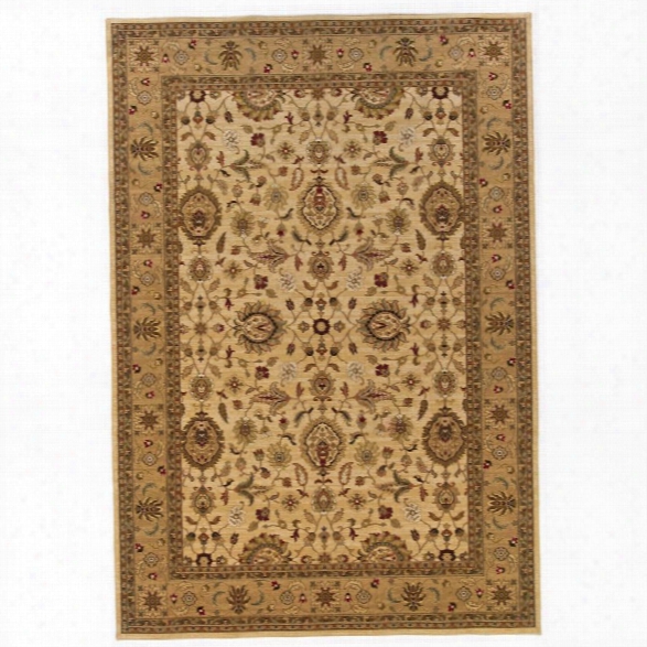 Oriental Weavers Knightsbridge 4' X 5'9 Machine Woven Rug In Ivory