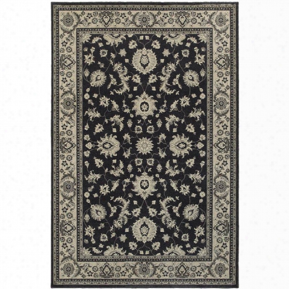 Oriental Weavers Richmond 12' X 15' Machine Woven Rug In Charcoal