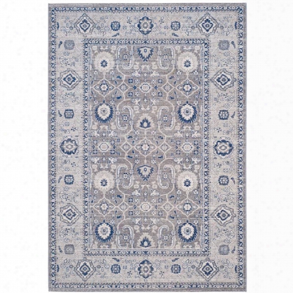 Safavieh Artisan 10' X 14' Power Loomed Rug In Gray And Silver