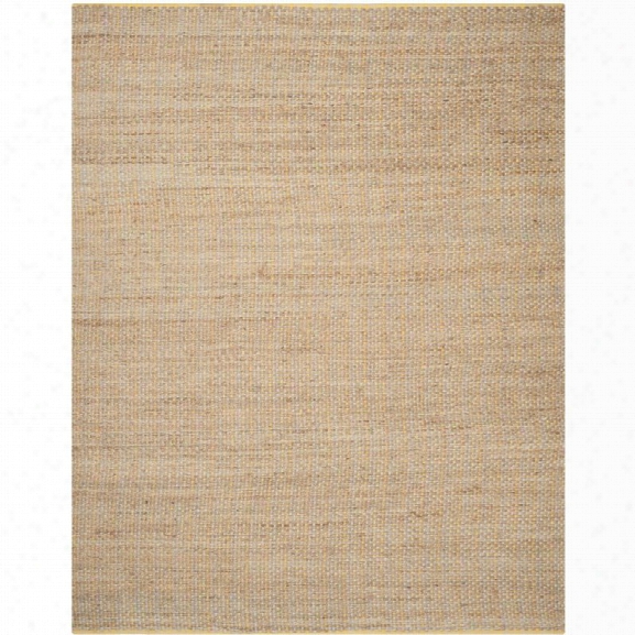 Safavieh Cape Cod 9' X 12' Hand Woven Jute And Cotton Rug In Yellow