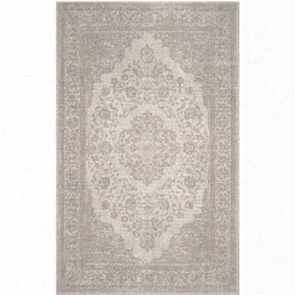 Safavieh Classic Vintage 9' X 12' Power Loomed Cotton Rug In Beige