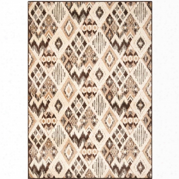 Safavieh Paradise 8' X 11'2 Power Loomed Rug In Brown And Taupe