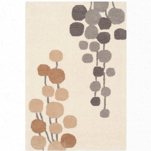 Safavieh Soho 7'6 X 9'6 Hand Tufted Wool Rug In Beige And Gray