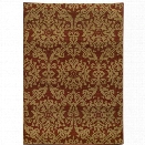 Oriental Weavers Parker 9'10 x 12'10 Machine Woven Rug in Rust