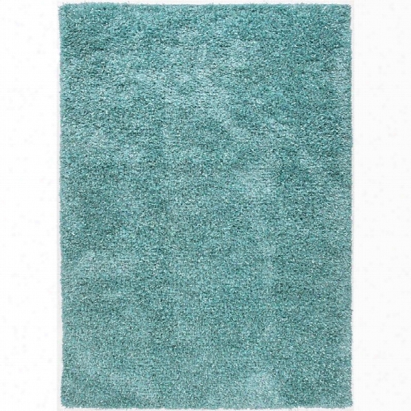 Jaipur Rugs Tribeca 7'6 X 9'6 Shag Polyester Rug In Blue