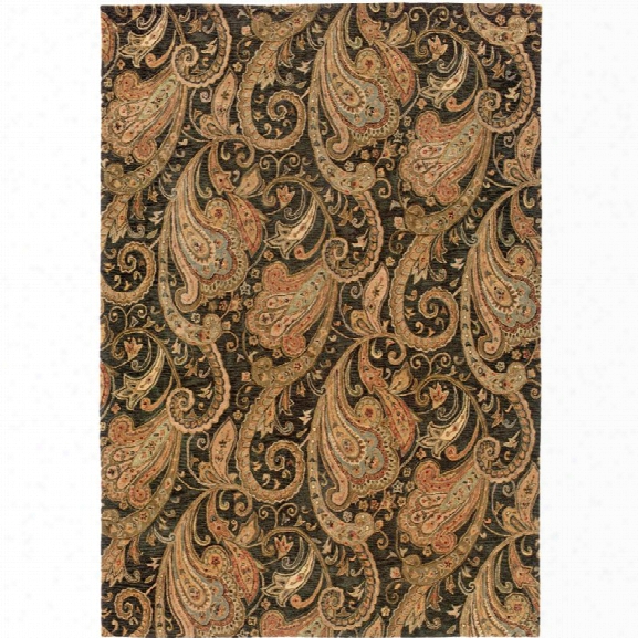 Oriental Weavers Huntley 9'3 X 13'3 Hand Tufted Rug In Black