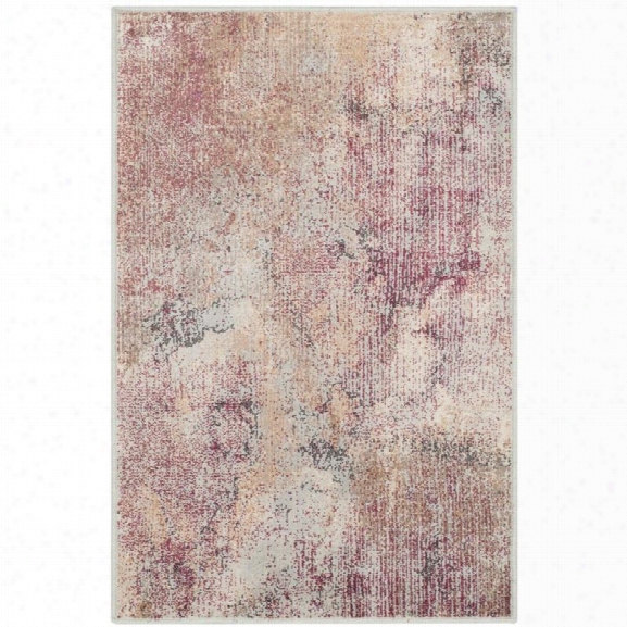 Safavieh Constellation Vintage 8' X 11'2 Power Loomed Rug In Beige