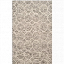 Safavieh Martha Stewart 8' X 10' Hand Woven Rug in Gray and Ivory