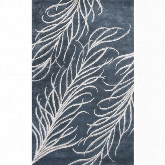 Kas Bob Mackie Home 9' X 13' Hand-tufted Wool Rug In Gray