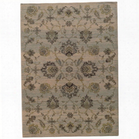 Oriental Weavers Heritage 9'10 X 12'10 Machine Woven Rug In Ivory