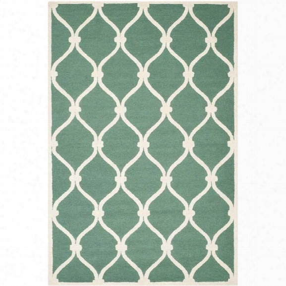 Safavieh Cambridge Teal Transitional Rug - 10' X 14'