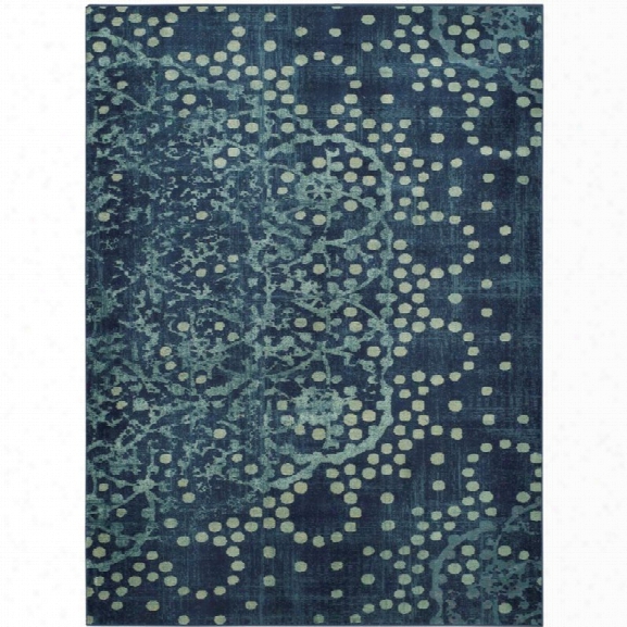 Safavieh Constellation Vintage 8'10 X 12'2 Power Loomed  Rug In Blue