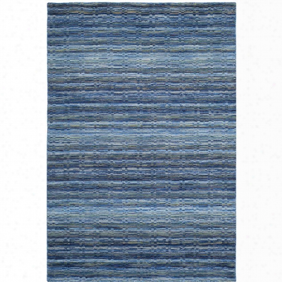 Safavieh Himalaya 8' X 10' Hand Loomed Wool Pile Rug In Blue