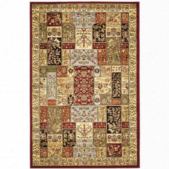 Safavieh Lyndhurst 12' X 18' Power Loomed Rug In And Ivory