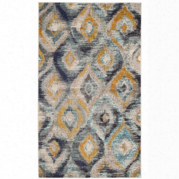 Safavieh Monaco 9' X 12' Rug In Blue