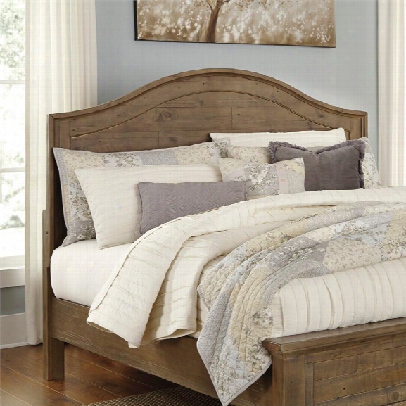 Ashley Trishley Queen Panel Headboard In Light Brown