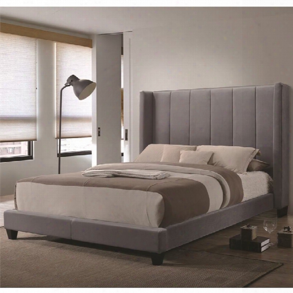 Coaster Hudson Queen Bed In Gray