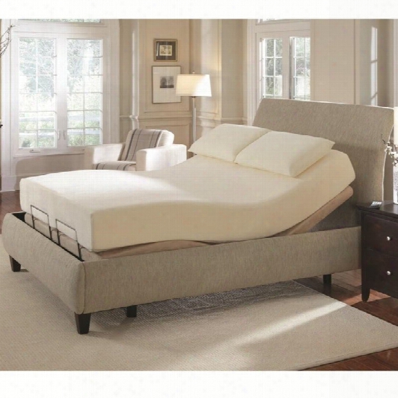 Coaster Premier Bedding Pinnacle King Adjustable Bed In Camel